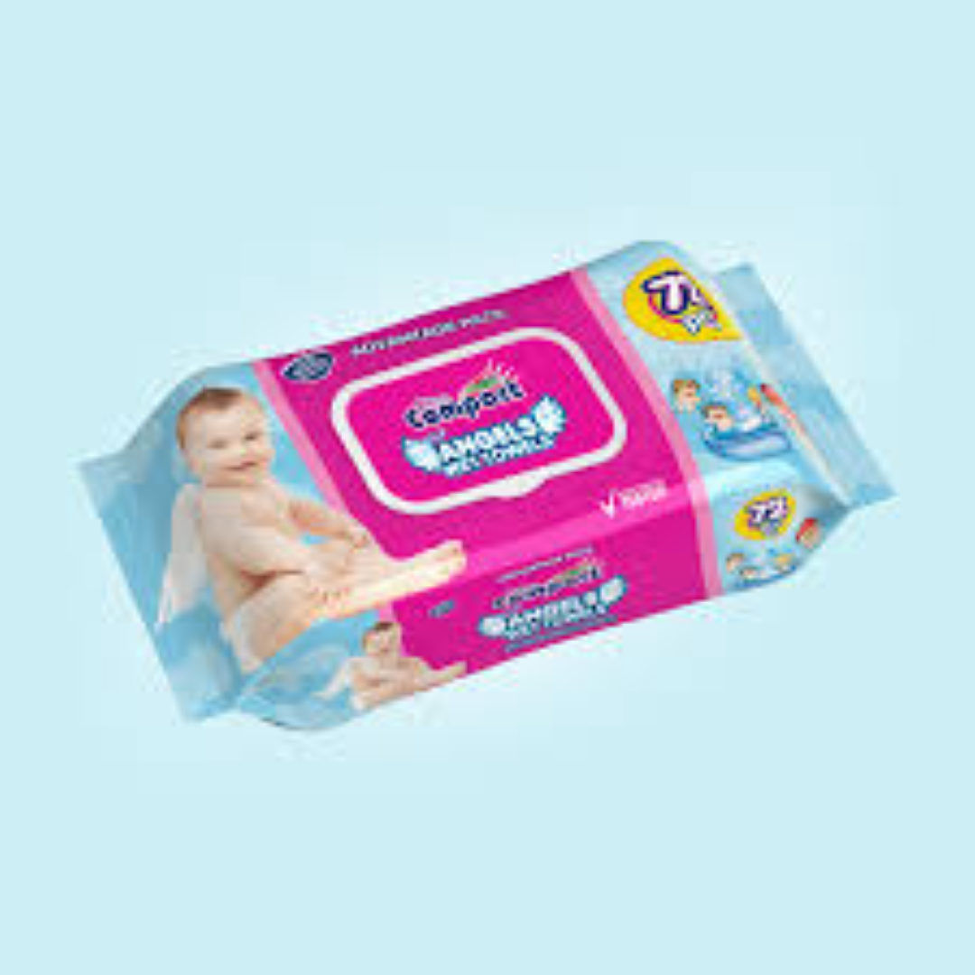 ULTRA COMPACT WET WIPES 72PCS